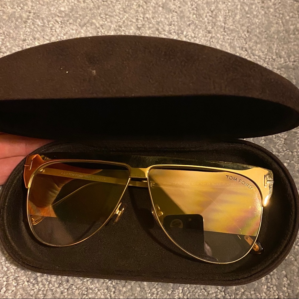 WINTER GOLD PLATED SUNGLASSES